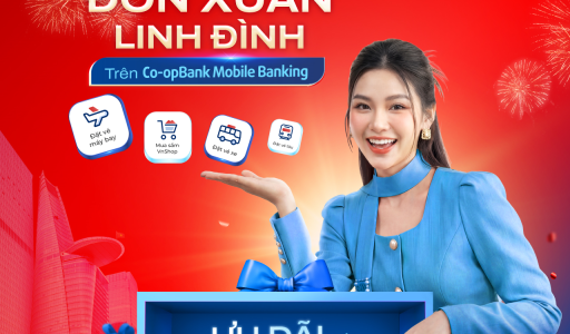Săn quà Giáng sinh, đón Xuân linh đình cùng Co-opBank