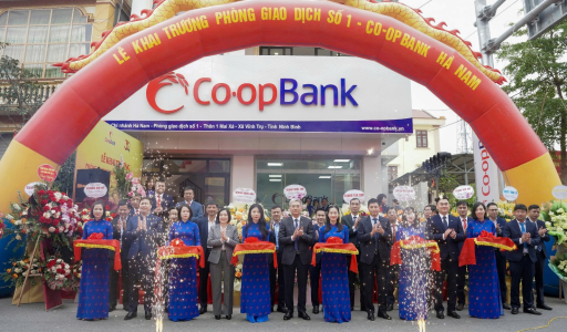 Co-opBank Ha Nam Branch Inaugurates Transaction Office No. 1