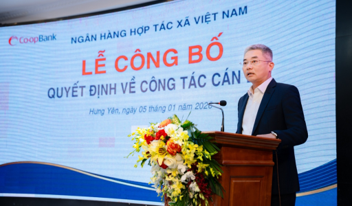 Co-opBank chi nhánh Thái Bình tổng kết công tác QTDND  năm 2025, kiện toàn công tác cán bộ