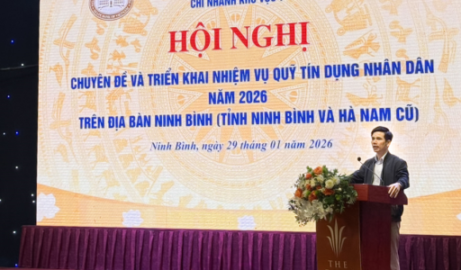 Thematic Conference on People’s Credit Funds and 2026 Task Deployment in Ninh Binh province