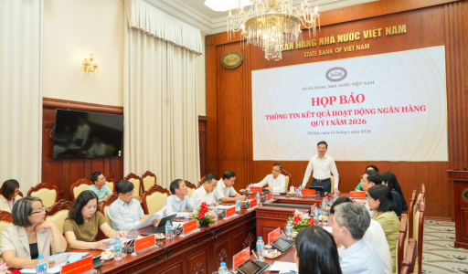 Đến cuối quý I/2026 tín dụng tăng 3,18%