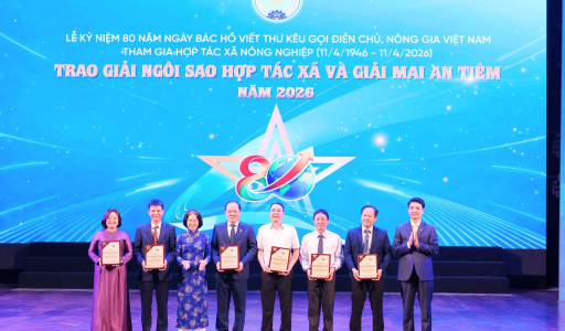 Co-opBank Accompanies the 2026 Cooperative Star Awards and Mai An Tiem Awards Ceremony