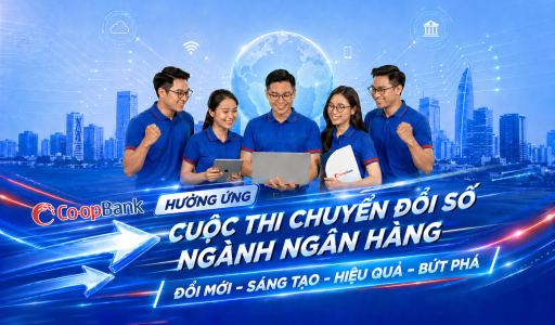 Co-opBank triển khai cuộc thi “Tìm hiểu về Chuyển đổi số trong ngành Ngân hàng”