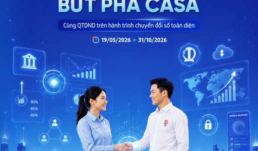 Co-opBank triển khai chương trình “Đẩy mạnh số hóa, bứt phá CASA” dành cho QTDND