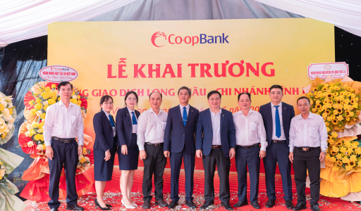 Co-opBank Vinh Long Branch inaugurates Long Chau Transaction Office
