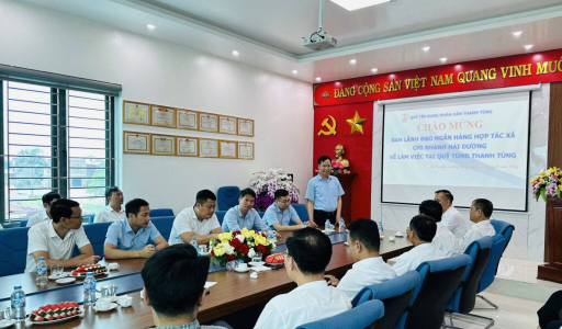 Co-opBank chi nhánh Hải Dương đẩy mạnh triển khai dịch vụ Ngân hàng số và cho vay hợp vốn tại các QTDND trên địa bàn phụ trách