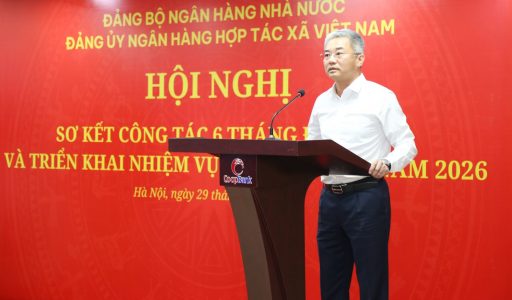 Đảng bộ Co-opBank tổ chức Hội nghị sơ kết công tác 6 tháng đầu năm 2026: Phát huy vai trò lãnh đạo toàn diện, quyết tâm hoàn thành thắng lợi nhiệm vụ