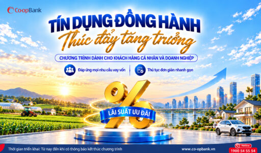 Tín dụng đồng hành – Thúc đẩy tăng trưởng